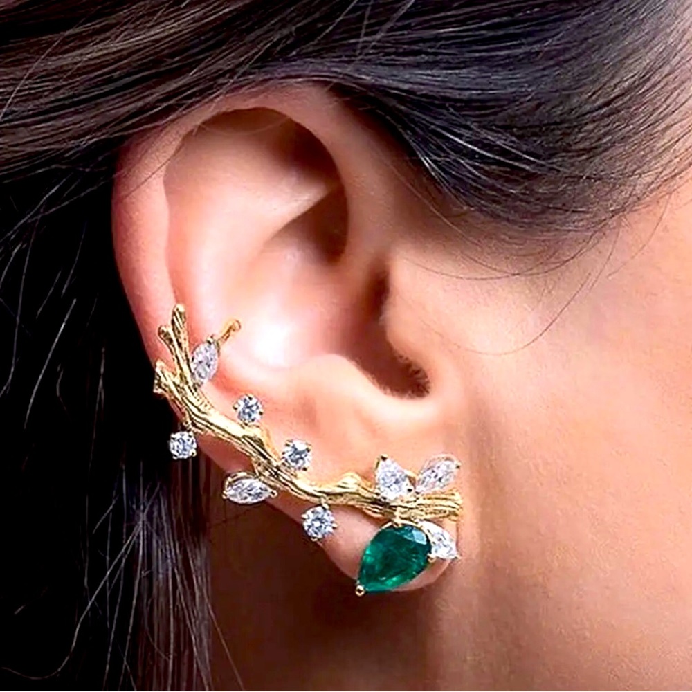 ✨✨✨Emerald Branch Earring✨✨✨